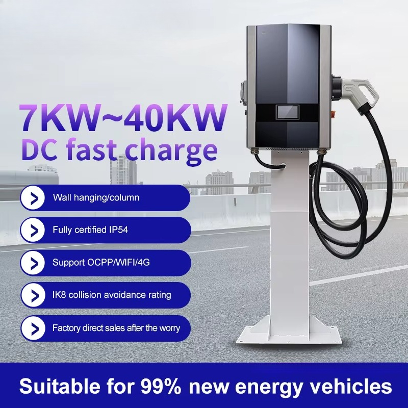 GBT CCS Chademo 40kW EV DC Wal - đánh giá và giá Wallbox Ev