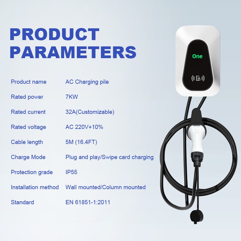 European-standard 7kW Type 2 E - đánh giá và giá Ev Charger