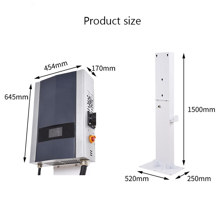New 3 Phase 64A 40KW Smart DC  - đánh giá và giá Ev Charger
