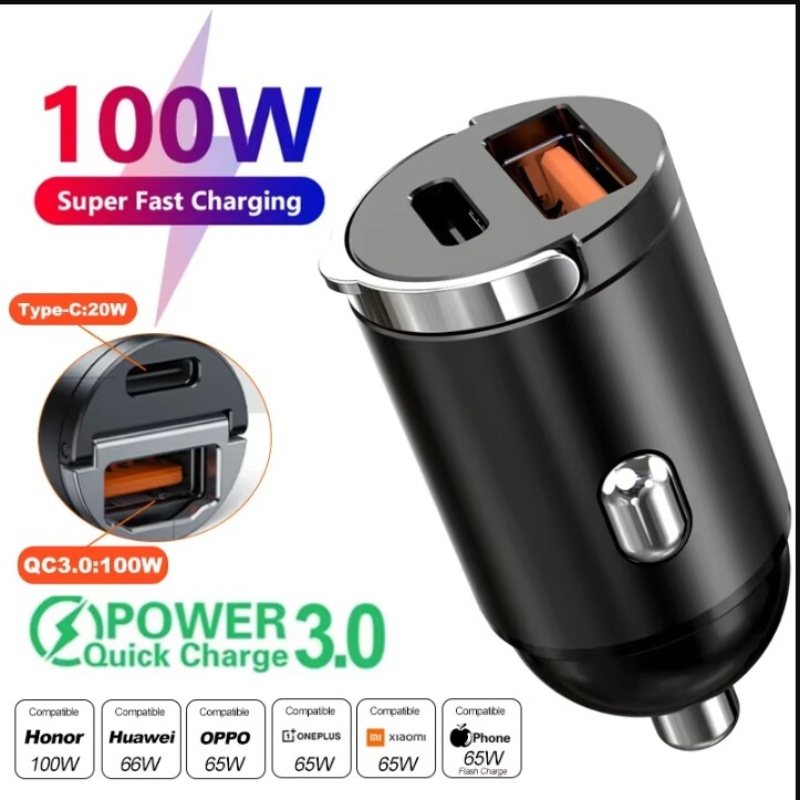 Mini 100W PD QC Pull Ring Fast - đánh giá và giá Ev Charger