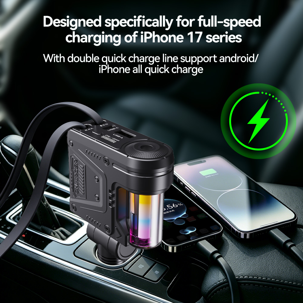 5 in 1 Car Charger with 66W Su - đánh giá và giá Fast Ev Charger
