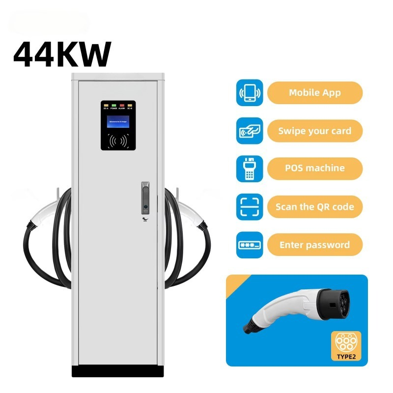 22kW*2 GB/T Type1/Type2 Dual A - đánh giá và giá Ev Charger