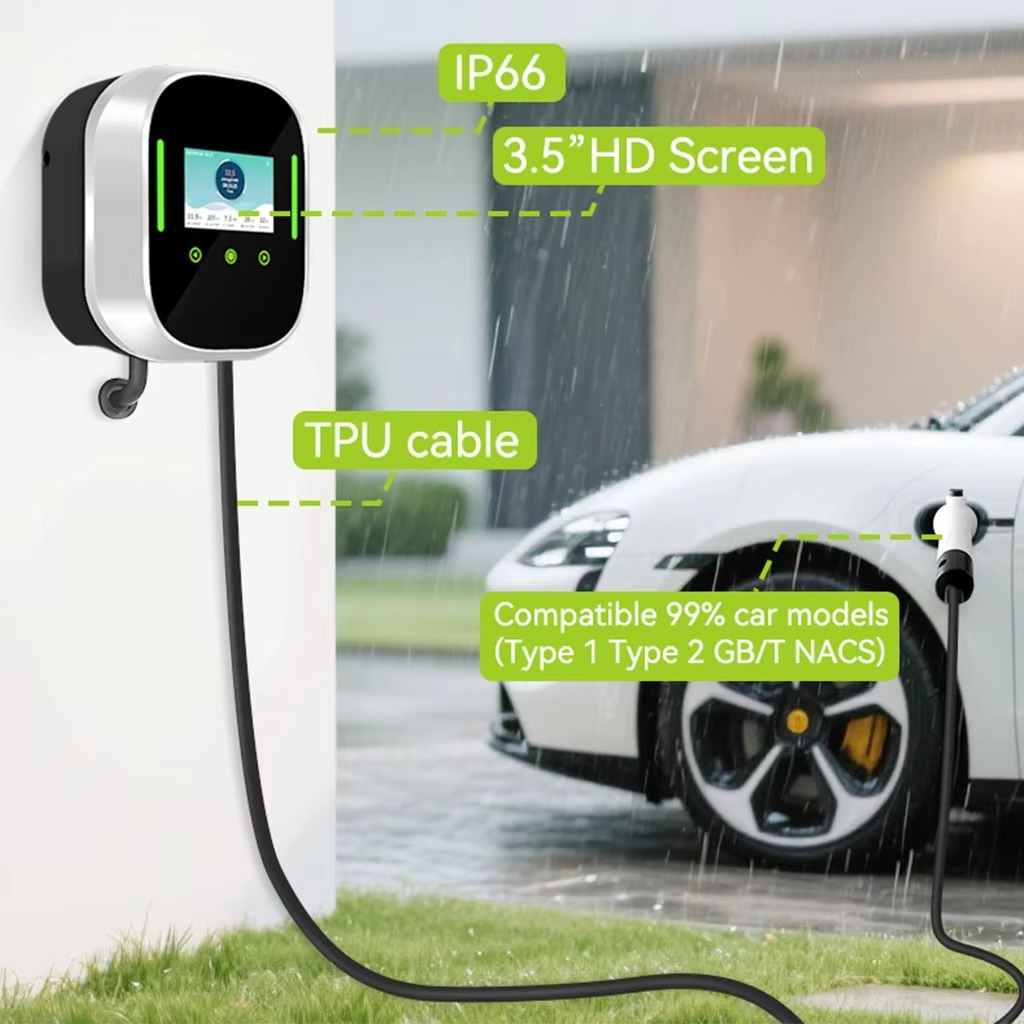 Smart EV Charger Wallbox 22kW  - đánh giá và giá Ev Charger