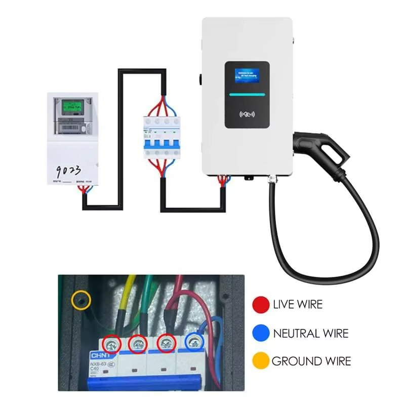 RSCHG 20kw CCS1 IP54  DC Elect - đánh giá và giá Fast Ev Charger
