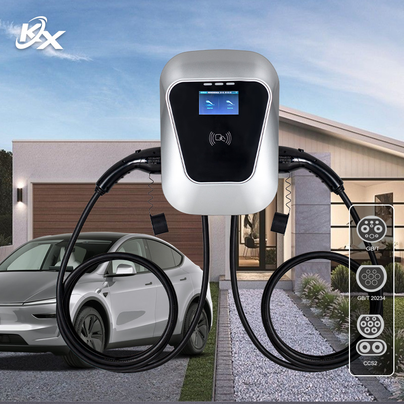 14kW Dual Wall-Mounted EV Char - đánh giá và giá Type 2 Charger